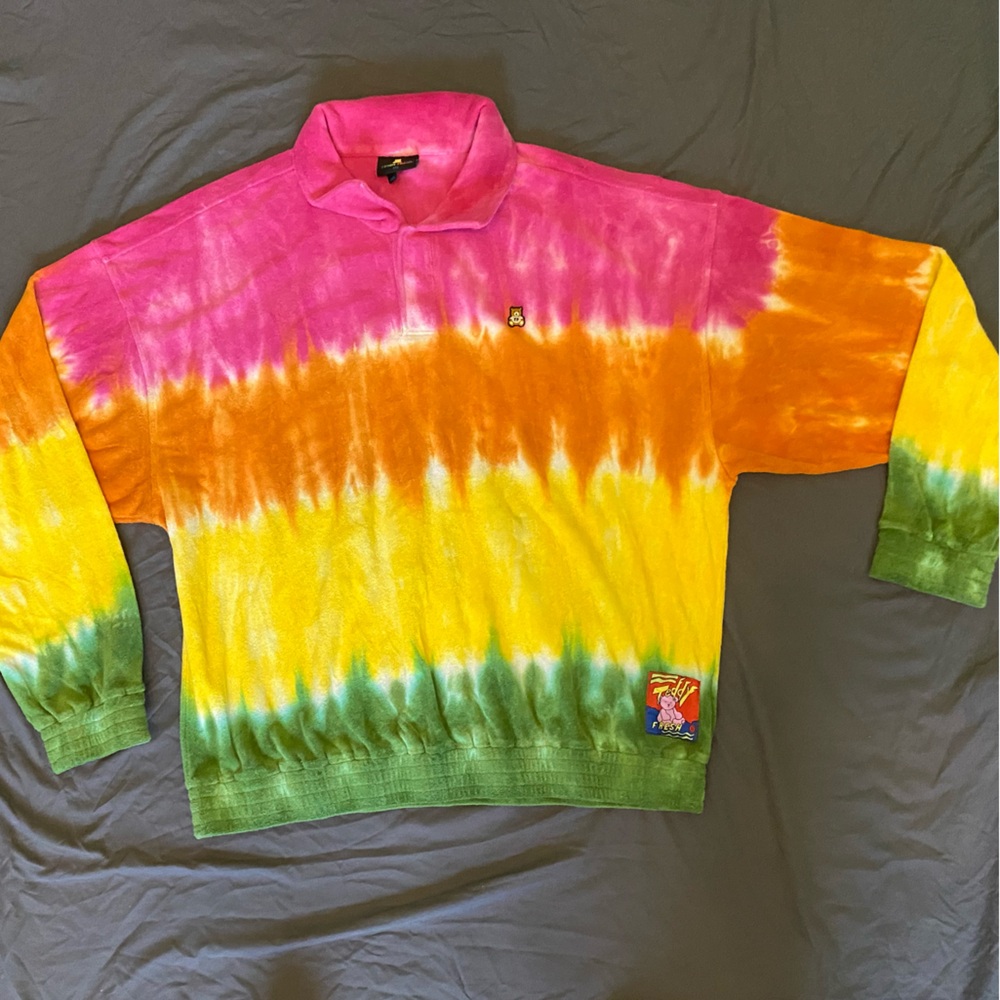 Teddy Fresh collared long sleeve size 2XL